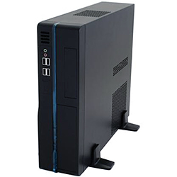 BL631 Black Slim Case, mATX, 300W PSU, Steel