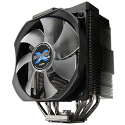 CNPS10X Extreme CPU Cooler, Socket 1155/1156/1366/775/AM3/AM2/940/939/754, 160mm Height, Copper/Aluminum, Blue LED, Retail