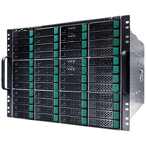 NSR 862 8U Rack Server Chassis, 62x SAS/SATA HS, 1800W Rdt (3+1) PSU