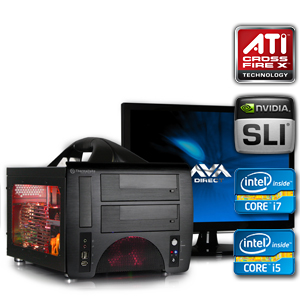 Core� i5 / i7 Z77 SLI� / CrossFireX� Compact Cube Gaming Computer System