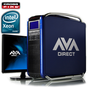 Dual Six-Core Xeon� 5600 / 5500 CrossFireX� Custom Gaming System / Workstation