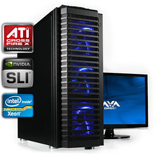 Dual Xeon� E5-2600 SLI� CrossFireX� Eight-Core Custom Gaming System / Workstation