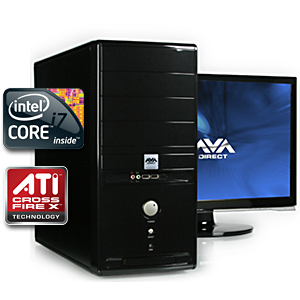 Core� i7 2-way CrossFire� 24GB Performance Custom Computer System