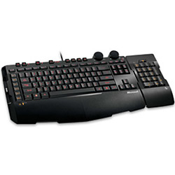 SideWinder X6 Black Keyboard w/ Switchable Key Pad, USB, Retail