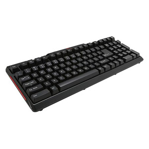 Tt eSports MEKA Mechanical Wired Black Gaming Keyboard, 16 Function Keys, 2x USB, Retail