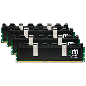 16GB (4 x 4GB) Blackline PC3-17000 DDR3 2133MHz CL10 (10-11-10-28) 1.5V SDRAM DIMM, Non-ECC