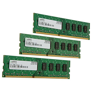 6GB (3 x 2GB) Essentials PC3-10666 DDR3 1333MHz CL9 (9-9-9-24) 1.5V SDRAM DIMM, Non-ECC