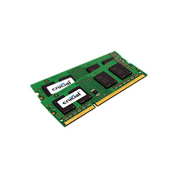 2GB (2 x 1GB) PC3-10600 DDR3 1333MHz SDRAM SODIMM, CL9, Non-ECC
