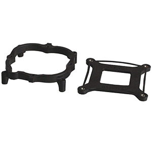 Socket 775 Retainer Bracket w/ Plastic Motherboard Backplate for Zalman CPU Coolers