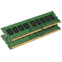 4GB (2 x 2GB) PC3-10600 DDR3 1333MHz CL9 SDRAM DIMM, ECC Unbuffered