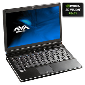 Clevo W860CU 3D Core�i7 Gaming Notebook, 15.6