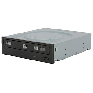 iHAS524 Black 24x DVD�RW Dual-Layer Burner w/ LabelTag, SATA, OEM