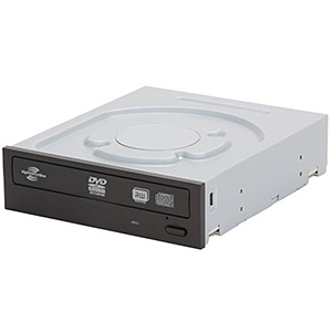 iHAS424 Black 24x DVD�RW Dual-Layer Burner w/ LightScribe, SATA, Retail