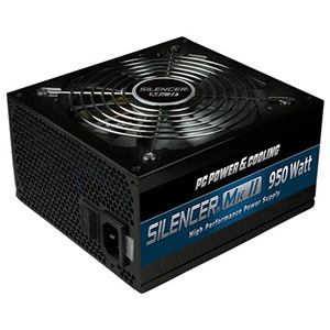 Silencer Mk II 950W Power Supply, 80 PLUS� Silver, 24-pin ATX12V v2.2 2x EPS12V, 6x 8/6-pin PCIe, Retail