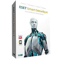 NOD32� Smart Security 4, 3 Users, 1 Year, Retail