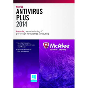 MCAFEE AntiVirus Plus 2014, 3 Users / 1 Year, Retail