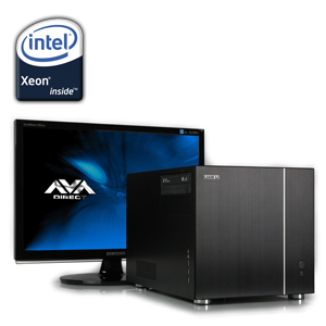Dual Quad-Core Xeon� SFF Gaming PC / Workstation System