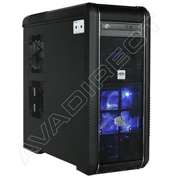 Cooler Master 690 II Advanced Black Case, Gigabyte GA-X58A-UD3R, Intel Core i7-930, Crucial 6GB (3 x 2GB) DDR3-1333, Gigabyte Radeon HD 5850