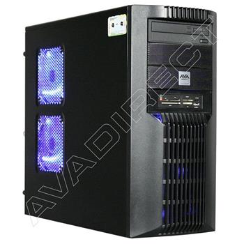 NZXT Beta EVO Black Case, ASUS P5G43T-M Pro, Intel Pentium E5300, Corsair 4GB (2 x 2GB) DDR3-1333, Intel GMA X4500
