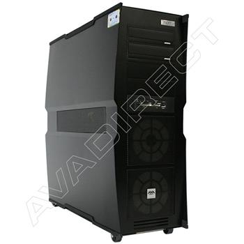 NZXT Khaos Black Case, EVGA X58 SLI, Intel Core i7-920, Corsair 6GB (3 x 2GB) DDR3-1333, Galaxy GeForce GTX 295