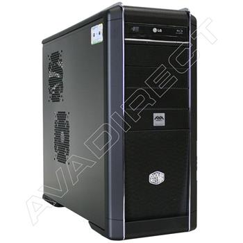 Cooler Master 690 Black Case, Microstar NF980-G65, AMD Phenom II X4 965, Kingston 8GB (4 x 2GB) DDR3-1066, 2 x Gigabyte GeForce GTS 250 SLI
