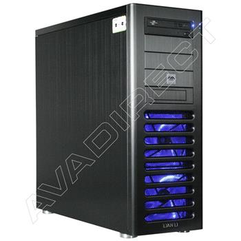 Lian Li PC-A70F Black Case, ASUS P6TD Deluxe, Intel Core i7-930, Crucial 12GB (6 x 2GB) DDR3-1333, EVGA GeForce GTX 260 Core 216