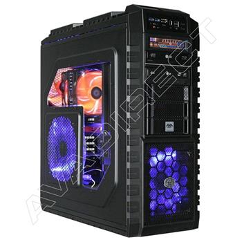 Cooler Master HAF X Black Case, ASUS P7P55D-E Deluxe, Intel Core i7-875K, Kingston 8GB (4 x 2GB) DDR3-1600, Sapphire Radeon HD 5970