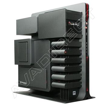 Thermaltake Level 10 Black Case, ASUS Rampage III Extreme, Intel Core i7-960, Crucial 6GB (6 x 1GB) DDR3-1600, 2 x EVGA GeForce GTX 470