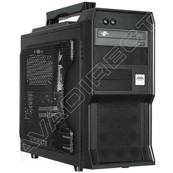 NZXT Vulcan Black Case, ASUS Rampage III Gene, Intel Core i7-950, Crucial 24GB (6 x 4GB) DDR3-1333, EVGA GeForce GTX 480
