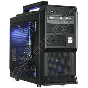 NZXT Vulcan Black Case, ASUS M4A88T-M/USB3, AMD Phenom II X3 740, Corsair 8GB (2 x 4GB) DDR3-1600, ASUS GeForce GTS 450