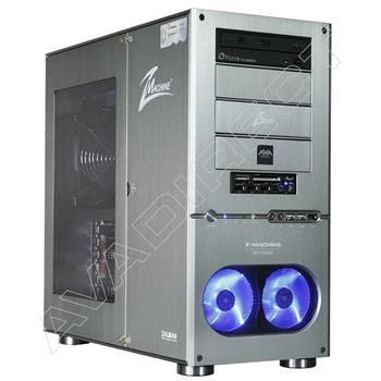 Zalman Z-Machine GT1000 Titanium Case, ASUS P8P67 PRO Rev 3.0, Intel Core i7-2600K, Corsair 16GB (4 x 4GB) DDR3-2000, PNY 2 x GeForce GTX 580 SLI Configuration