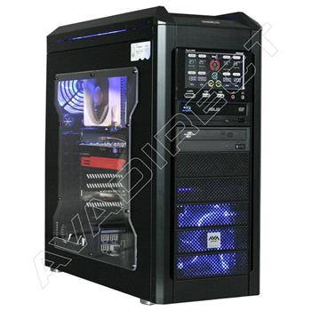 Lian Li Armorsuit PC-P50WB Black Case, ASUS P6X58D-E, Intel Core i7-960, Kingston 12GB (3 x 4GB) DDR3-1600, Diamond Radeon HD 5870