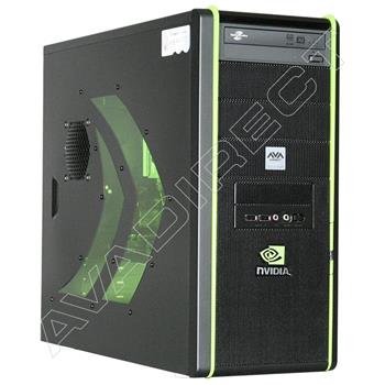 Cooler Master Elite 334 NVIDIA Edition Black Case, Microstar H61MU-E35 (B3), Intel Core i5-2400, Kingston 8GB (2 x 4GB) DDR3-1333, EVGA GeForce GTX 460