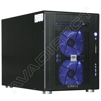 Lian Li PC-V354B Black Mini-Tower Case, ASUS P8H67-M EVO Rev 3.0, Intel Core i7-2600K, Kingston 8GB (2 x 4GB) DDR3-1333, EVGA GeForce GTX 550 Ti