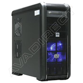 Cooler Master 690 II Advanced Black Case, ASUS Sabertooth X58, Intel Core i7-970, Kingston 12GB (3 x 4GB) DDR3-1600, EVGA GeForce GTX 560 Ti FPB