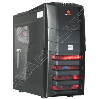 Cooler Master Storm Enforcer Black Case, ASUS P8Z68-V PRO, Intel Core i7-2600K, Corsair 16GB (4 x 4GB) DDR3-1600, EVGA GeForce GTX 560 Ti FPB