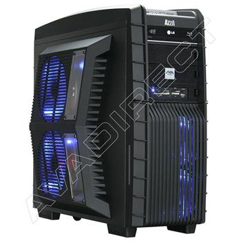 AZZA Hurrican 2000 Black Case, ASUS Sabertooth X58, Intel Core i7-970, Kingston 12GB (3 x 4GB) DDR3-1600, EVGA GeForce GTX 570