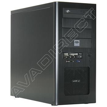 Lian Li PC-8N Black Case, ASUS P6X58-E PRO, Intel Core i7-960, Kingston 24GB (6 x 4GB) DDR3-1600, EVGA GeForce GTX 460 Superclocked