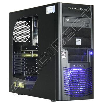 Cooler Master Elite 430 Black Case, Gigabyte GA-Z68A-D3H-B3, Intel Core i5-2500, G.Skill 8GB (2 x 4GB) DDR3-1600, EVGA GeForce GTX 560 Ti SuperClocked