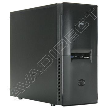 Cooler Master Silencio 450 Black Case, Gigabyte GA-X58-USB3, Intel Core i7-970, G.Skill 24GB (6 x 4GB) DDR3-1600, ASUS GeForce 210 Fanless