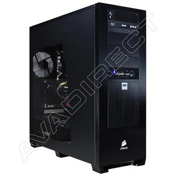 Powered By ASUS Corsair Obsidian 800D Black Case, ASUS Maximus V Extreme, Intel Core i7-3770K, Corsair 16GB (4 x 4GB) DDR3-1600, ASUS GeForce GTX 680