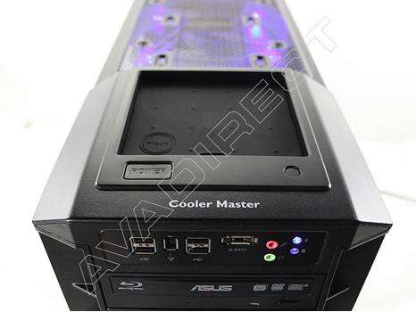 Cooler Master HAF 932 Advanced Blue Edition Case, Gigabyte GA-Z87X-UD3H, Intel Core i7-4770K, 16GB (4 x 4GB) DDR3-1600, GeForce GTX 650