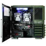 Thermaltake Level 10 GT Battle Edition Green/Black Case custom workstation desktop