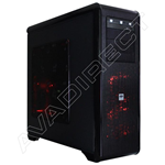 Custom Desktop PCs are not only available in modest, large, or performance systems. They’re also offered as a way to create a discreate workstation, for those who care little about the associated extras our Custom Workstation PC Configurations offer. Based on the ASUS Z9PE-D16/2L dual-socket, Intel C602 motherboard, this workhouse can handle any amount of applications required. The Xeon E5 2630 processors are proof that this Custom Computer is capable of great things. For example, the 128GB of Kingston 1600Mhz DDR3 RAM is enough to last a solid lifetime. Additional, you have the massive EVGA GeForce GTX 690 capable of powering the most demanding games, or rendering the most strenuous images for photo work or video editing; even 3D modeling is capable, based on the amount of CUDA cores the EVGA GeForce GTX 690 offers. To improve the configuration further, the Rosewill Blackhawk UIltra case will allow this end-user to keep components cool, and provide room to expand the configuration beyond what was initially purchased.