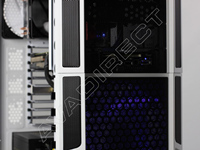 Rosewill Thor V2 white on white gaming pc