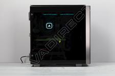 Intel 9th Gen Coffee Lake-R Core™ i7, Z390 Tower Workstation PC side view