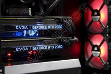 EVGA  GeForce RTX™ 2080 BLACK EDITION in SLI