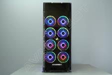 Corsair Obsidian Series 1000D Tempered Glass, Full Tower Case front view