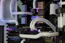 Extreme liquid cooling gaming pc  