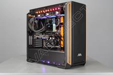 Be Quiet! Silent Base 601 Tempered Glass, Black/Orange, Mid Tower Case
